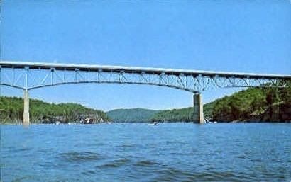 High Bridge  - Summerville, West Virginia WV Postcard