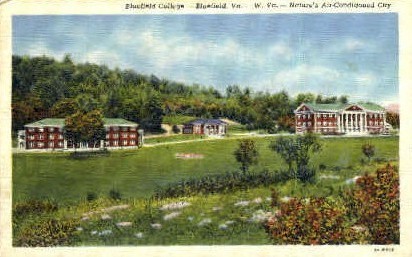 Bluefield College - West Virginia WV Postcard