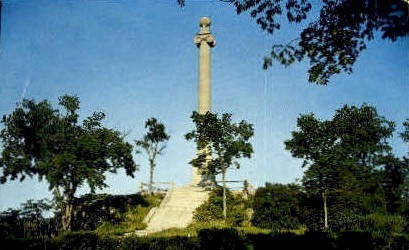 Rumsey Monument  - Shepherdstown, West Virginia WV Postcard