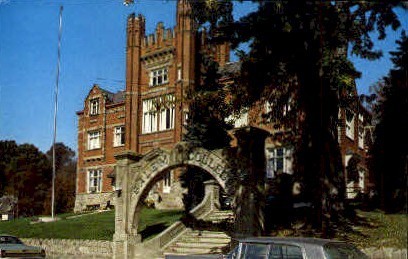 Salem College Administration Building  - West Virginia WV Postcard