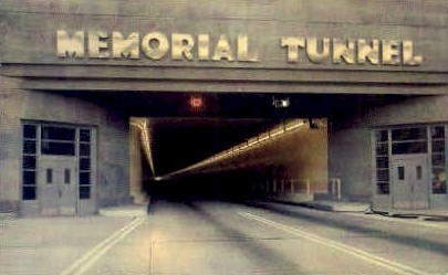Memorial Tunnel - MIsc, West Virginia WV Postcard