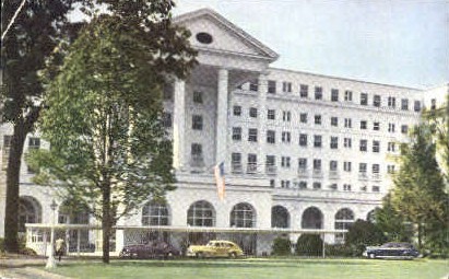 The New Greenbrier & Cottages - White Sulphur Springs, West Virginia WV Postcard