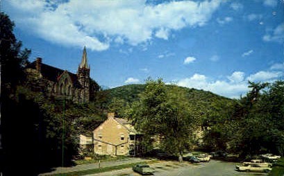 Stage Coach Inn - Harpers Ferry, West Virginia WV Postcard