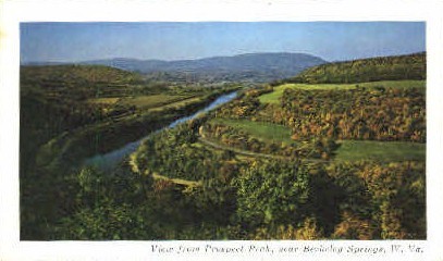 Prospect Park - Berkeley Springs, West Virginia WV Postcard