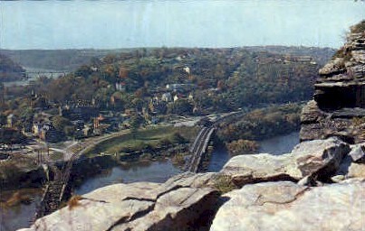 Maryland Heights - Harpers Ferry, West Virginia WV Postcard