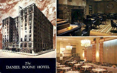 Daniel Boone Hotel  - Charleston, West Virginia WV Postcard
