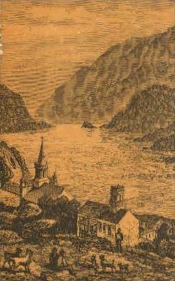 Jefferson Rock - Harpers Ferry, West Virginia WV Postcard