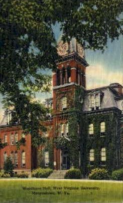 West Virginia University - Morgantown Postcard