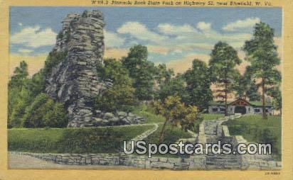 Pinnacle Rock State Park - Bluefield, West Virginia WV Postcard