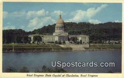 State Capitol - Charleston, West Virginia WV Postcard