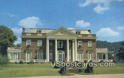 Governor's Mansion - Charleston, West Virginia WV Postcard