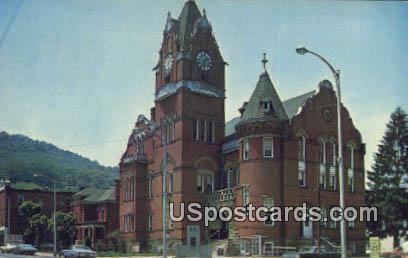 Tucker County Courthouse - Parsons, West Virginia WV Postcard