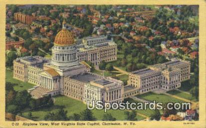 State Capitol - Charleston, West Virginia WV Postcard