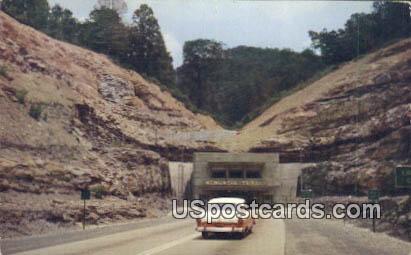 Memorial Tunnel - West Virginia Turnpike Postcards, West Virginia WV Postcard