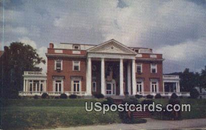 Governor's Mansion - MIsc, West Virginia WV Postcard