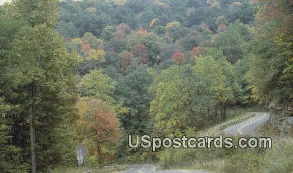 Drawdy Mountain - Boone County, West Virginia WV Postcard