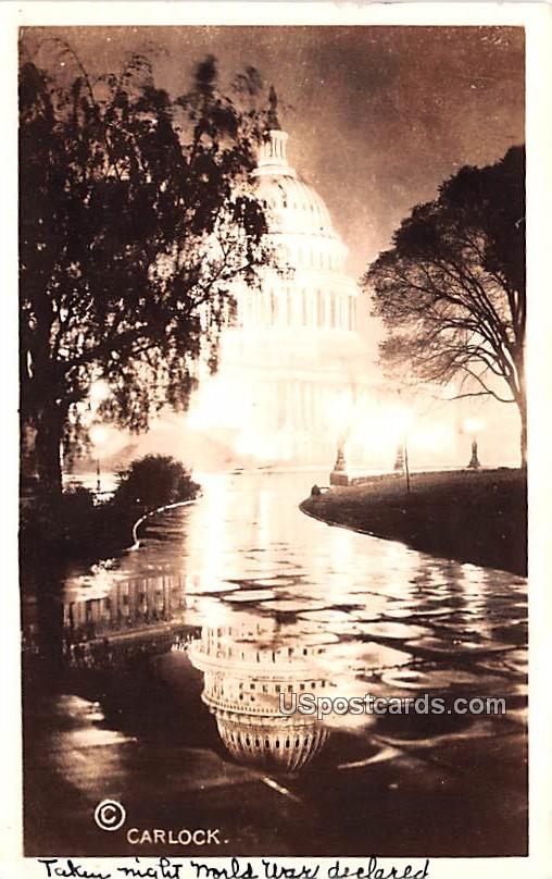Capitol Building - Washington DC, West Virginia WV Postcard