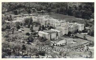 Real Photo - The Greenbrier - White Sulphur Springs, West Virginia WV Postcard