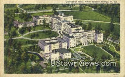 Greenbrier Hotel - White Sulphur Springs, West Virginia WV Postcard