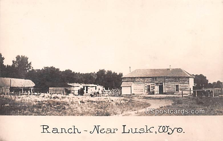 Ranch - Lusk, Wyoming WY Postcard