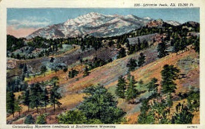 Laramie Peak - Misc, Wyoming WY Postcard