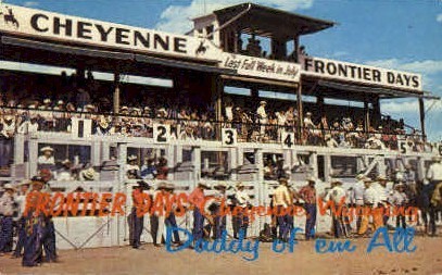 Frontier Days - Cheyenne, Wyoming WY Postcard