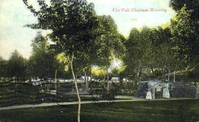 City Park - Cheyenne, Wyoming WY Postcard