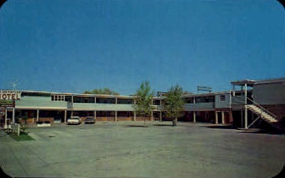 Hinton's Downtown Motel - Laramie, Wyoming WY Postcard