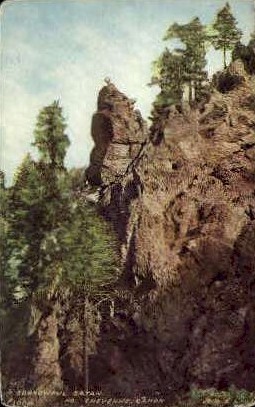 Sorrowful Satan - Cheyenne, Wyoming WY Postcard