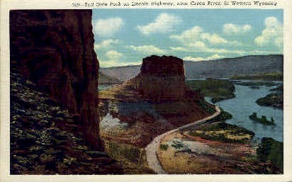 Toll Gate - Green River, Wyoming WY Postcard