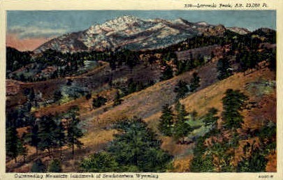 Laramie Peak - Misc, Wyoming WY Postcard