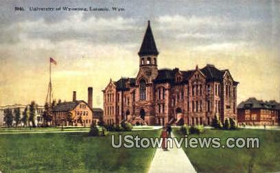 University of Wyoming - Laramie Postcard
