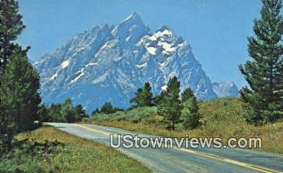 Grand Teton - Grand Teton National Park, Wyoming WY Postcard