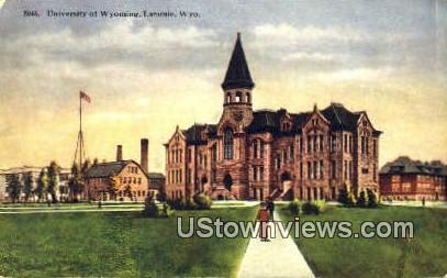 University of Wyoming - Laramie Postcard
