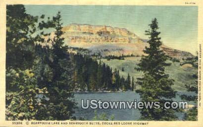 Beartooth Lake, Wyoming, WY Postcard