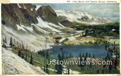Lake Marie - Laramie, Wyoming WY Postcard