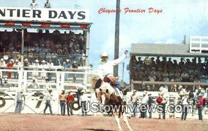 Frontier Days - Cheyenne, Wyoming WY Postcard