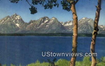 Grand Teton National Park, Wyoming, WY Postcard