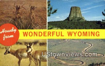 Misc, Wyoming, WY Postcard