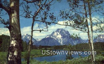 Mt. Moran - Grand Teton National Park, Wyoming WY Postcard