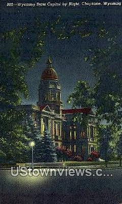 Wyoming State Capitol - Cheyenne Postcard