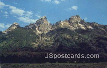 Grand Tetons, WY Postcard       ;      Grand Tetons, Wyoming