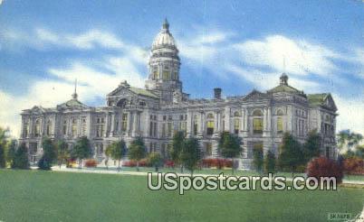 Wyoming State Capitol - Cheyenne Postcard