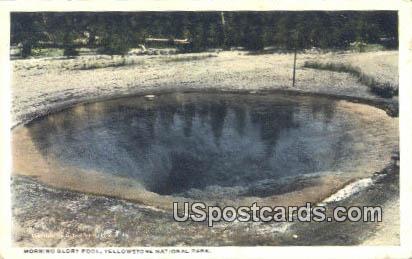 Morning Glory Pool - Yellowstone National Park, Wyoming WY Postcard