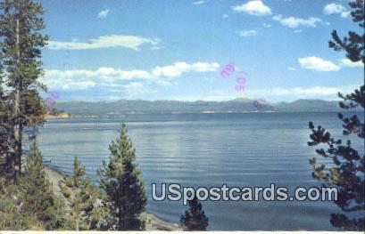 Yellowstone Lake - Yellowstone National Park, Wyoming WY Postcard