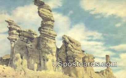 Hells Half Acre, WY Postcard       ;      Hells Half Acre, Wyoming