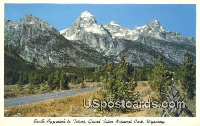Tetons - Grand Teton National Park, Wyoming WY Postcard