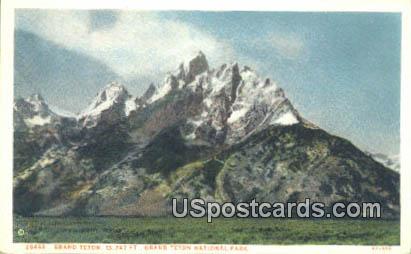 Grand Teton - Grand Teton National Park, Wyoming WY Postcard