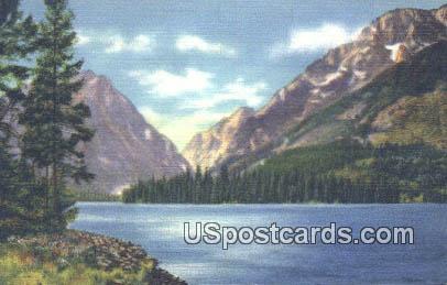 Leigh Lake - Grand Teton National Park, Wyoming WY Postcard