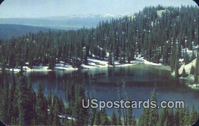 Silver Lake - Medicine Bow National Forest, Wyoming WY Postcard